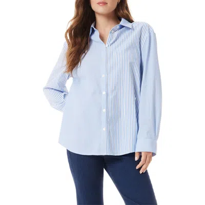 SAM EDELMAN SAM EDELMAN BRIDGET ASYMMETRIC BUTTON-UP SHIRT