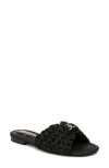 Sam Edelman Bridget Slide Sandal Black Ribbon In Black
