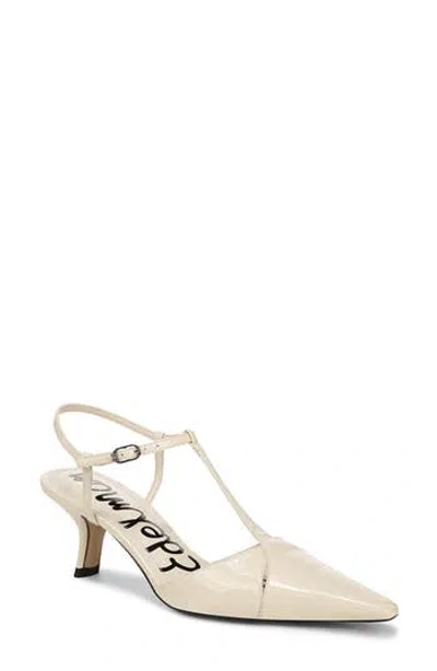 Sam Edelman Briella Pointed Toe Pump In White