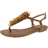 Sam Edelman Women's Brinda Bead Embellished Thong Sandals In Multi