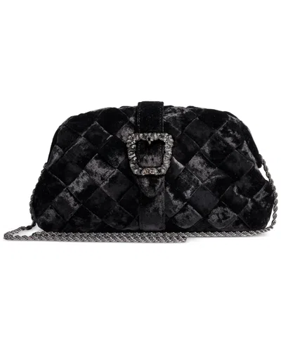 Sam Edelman Brit Frame Clutch In Black