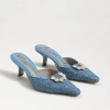 Sam Edelman Brit Orchid Mule Pump In Blue