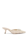 Sam Edelman Brit Orchid Mule In Ivory & Natural