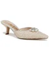 Sam Edelman Brit Orchid Kitten Heel Mule Ivory In Neutral