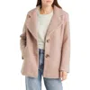 Sam Edelman Brushed Coat In Brown