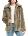 Sam Edelman Butter Teddy Jacket In Green