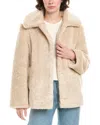 Sam Edelman Butter Teddy Jacket In Neutral