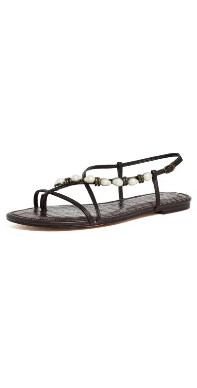 Sam Edelman Calla 2 Sandals Cafe Noir In Brown