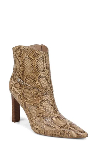 Sam Edelman Cambri Leather Bootie In Brown