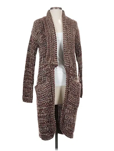 Pre-owned Sam Edelman Cardigan Sweater In Brown