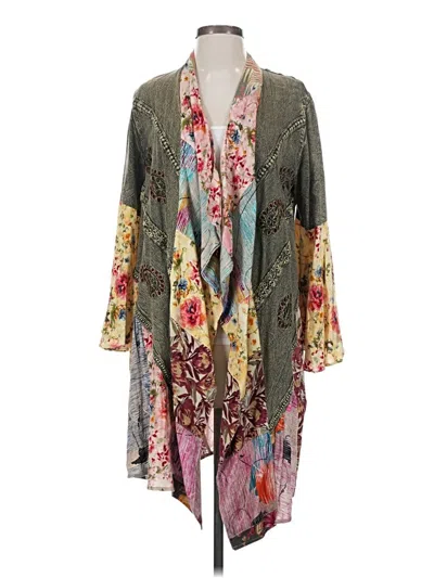 Pre-owned Sam Edelman Cardigan Sweater In Green