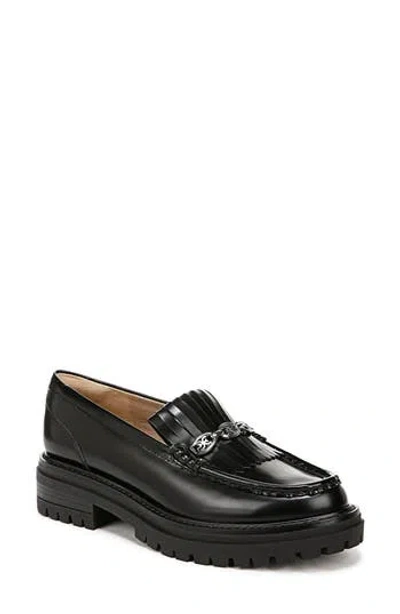 Sam Edelman Carie Kiltie Fringe Loafer In Black