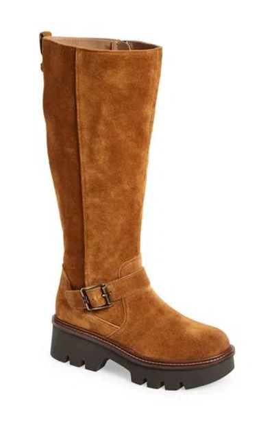 Sam Edelman Carter Knee High Boot In Brown