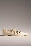 Sam Edelman Cass Pointed Toe Flat In White