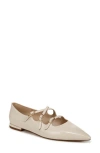 Sam Edelman Cass Pointed Toe Flat In White