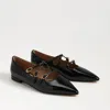 Sam Edelman Cass Pointed Toe Flat In Black