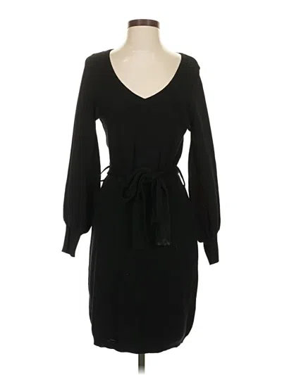 Pre-owned Sam Edelman Casual Dress In Black