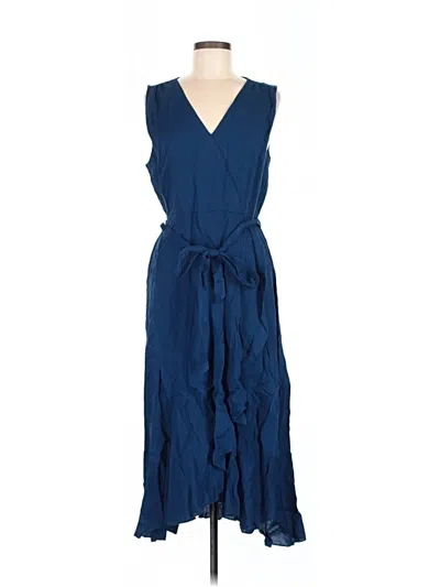Pre-owned Sam Edelman Casual Dress In Blue