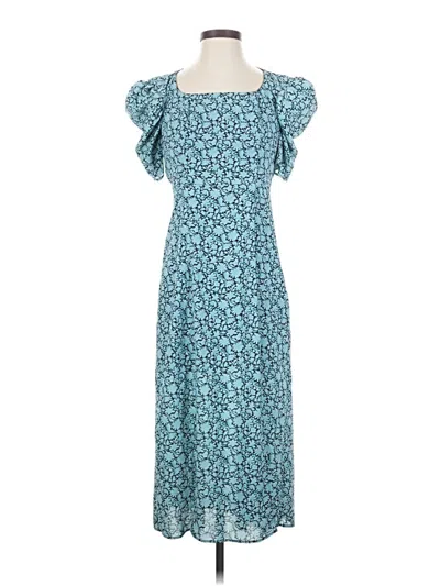 Pre-owned Sam Edelman Casual Dress In Blue