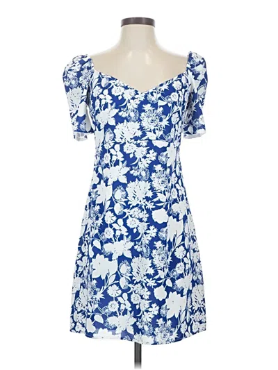 Pre-owned Sam Edelman Casual Dress In Blue