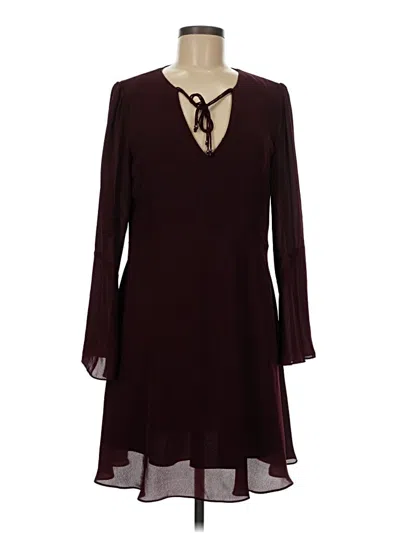 Pre-owned Sam Edelman Casual Dress In Burgundy