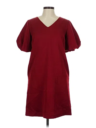 Pre-owned Sam Edelman Casual Dress In Burgundy