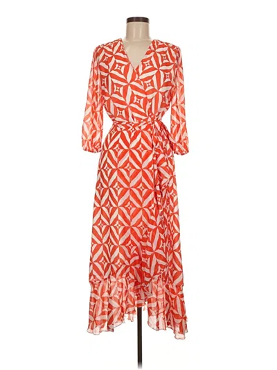 Pre-owned Sam Edelman Casual Dress In Orange
