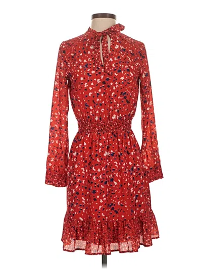 Pre-owned Sam Edelman Casual Dress In Red