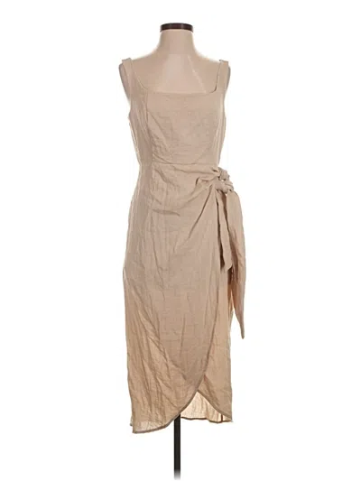 Pre-owned Sam Edelman Casual Dress In Tan