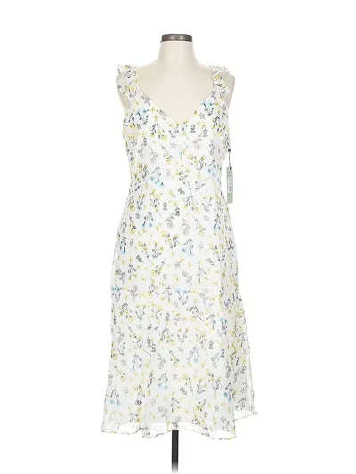 Pre-owned Sam Edelman Casual Dress In White