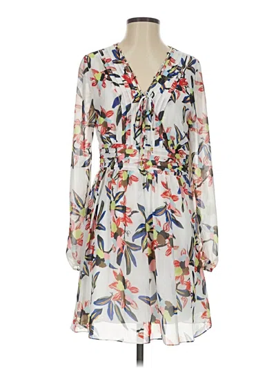 Pre-owned Sam Edelman Casual Dress In White