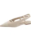 Sam Edelman Cecilia Slingback Pointed Cap Toe Flat In Multi