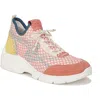Sam Edelman Women's Chelsie Emblem Knit Lace-up Sneakers In Multi