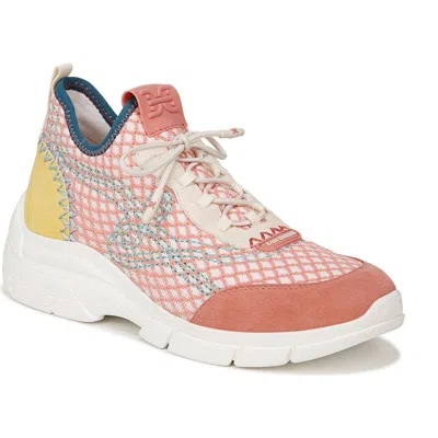 Sam Edelman Women's Chelsie Emblem Knit Lace-up Sneakers In Multi