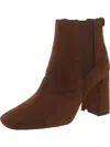 Sam Edelman Chiara Womens Suede Ankle Chelsea Boots In Multi