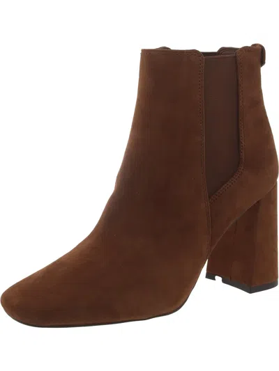 Sam Edelman Chiara Womens Suede Ankle Chelsea Boots In Multi