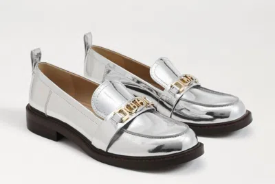 Sam Edelman Christy Loafer In Soft Silver
