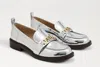 Sam Edelman Christy Loafer In Soft Silver In Silver