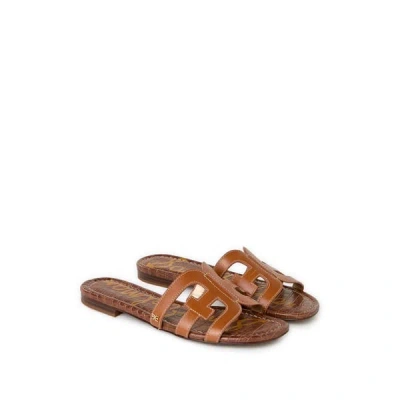 Sam Edelman Bay Slide Sandal Saddle Leather 13.0 In Brown