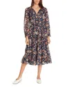 SAM EDELMAN CLARICE MIDI SWING DRESS
