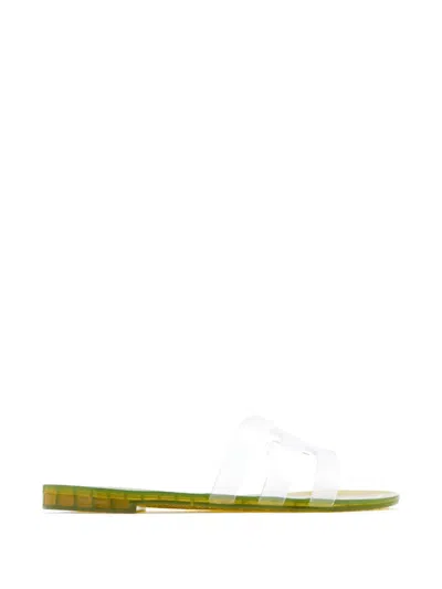 Sam Edelman Clear-strap Sandals In Transparent