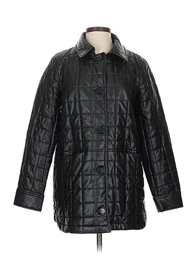 Pre-owned Sam Edelman Coat In Black