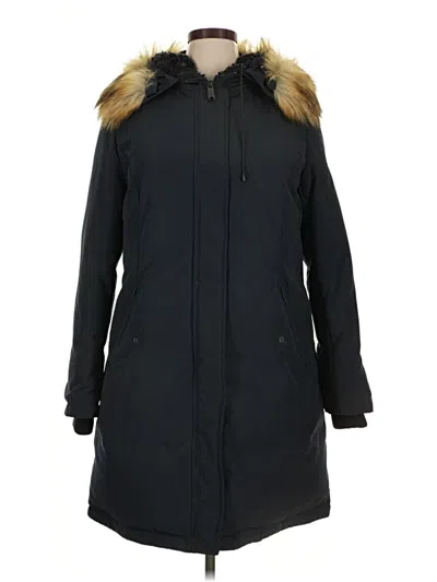 Pre-owned Sam Edelman Coat In Black
