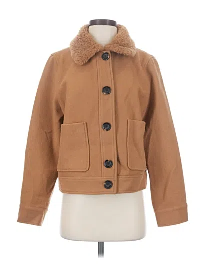 Pre-owned Sam Edelman Coat In Brown