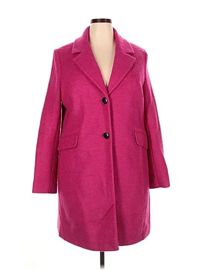 Pre-owned Sam Edelman Coat In Pink