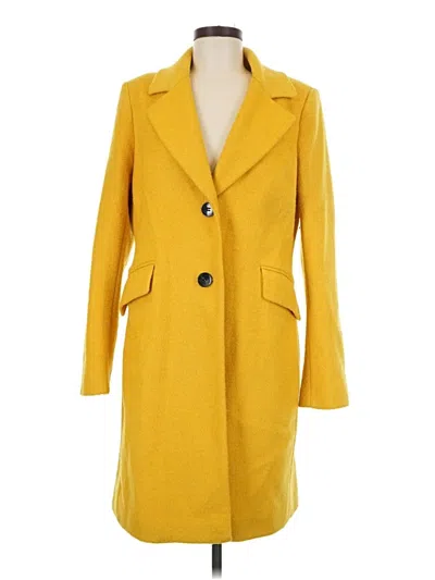 Pre-owned Sam Edelman Coat In Yellow