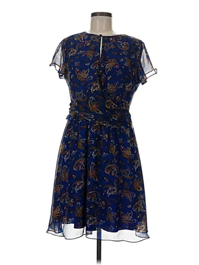Pre-owned Sam Edelman Cocktail Dress In Blue