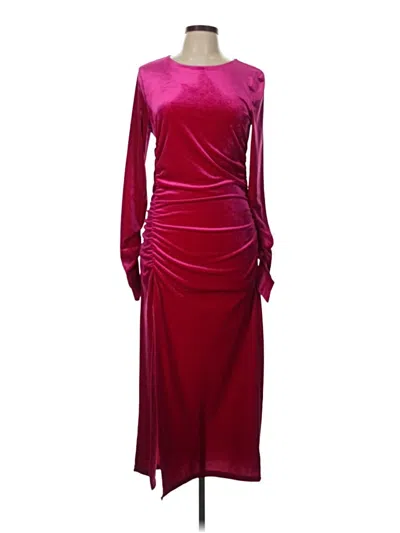 Pre-owned Sam Edelman Cocktail Dress In Burgundy