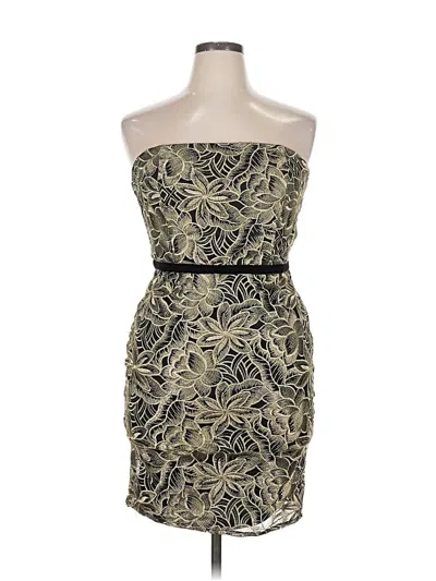 Pre-owned Sam Edelman Cocktail Dress In Gold