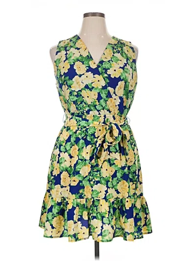 Pre-owned Sam Edelman Cocktail Dress In Green